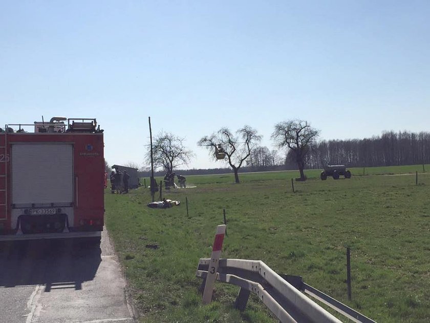 Tragiczny wypadek. Zginął młody motocyklista