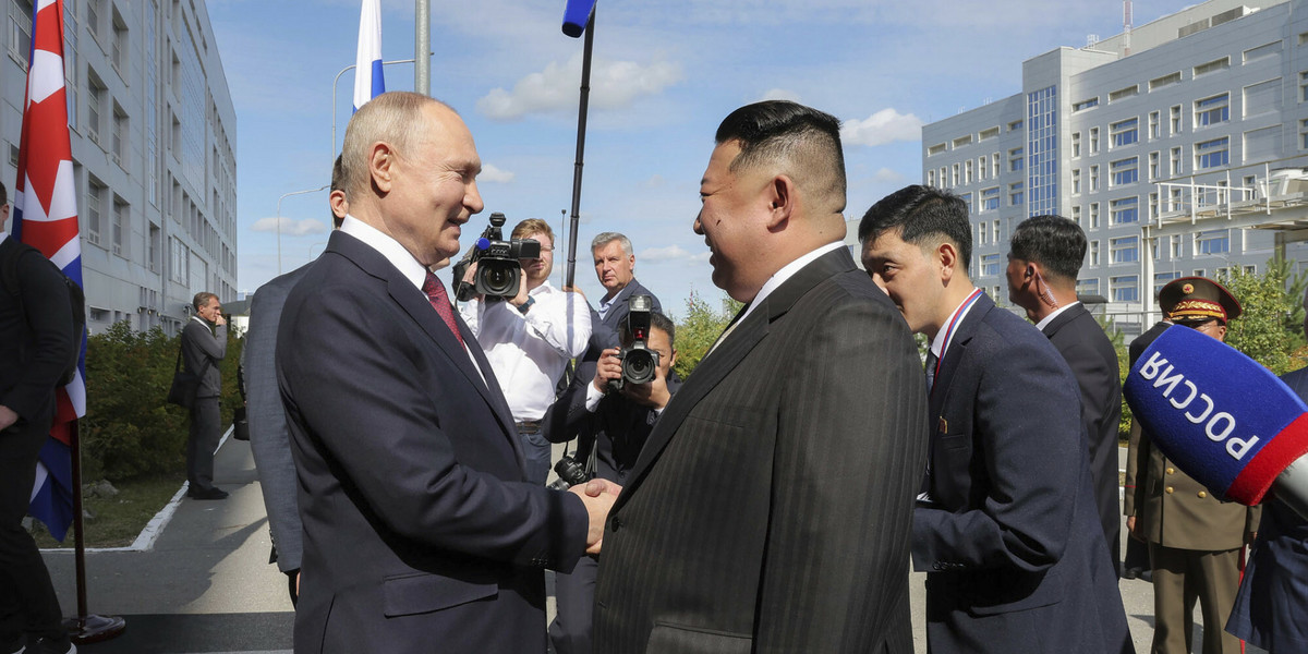 Do spotkania Władimira Putina z Kim Dzong Unem doszło we wrześniu 2023 r.