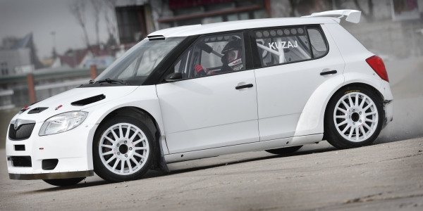 Leszek Kuzaj i Skoda Fabia S2000