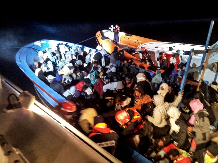 Migranti u okolini ostrva Lampeduza