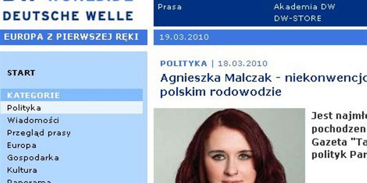 Szok! Posłanka z kolczykiem w wardze!