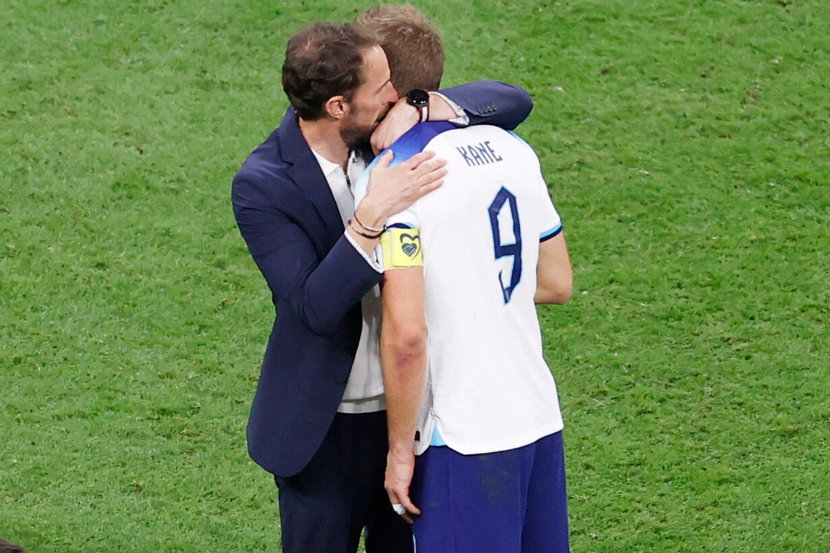 Gareth Southgate i Harry Kane