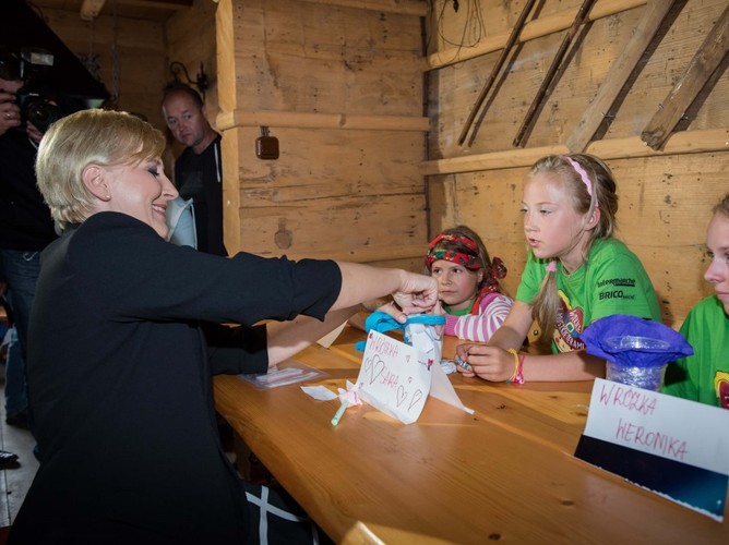 Agata Kornhauser-Duda na 'Wakacjach z muszkieterami'