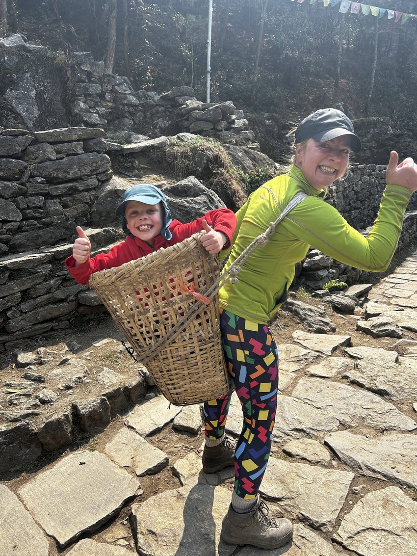 Frenki uvek planinari sa majkom Basijom