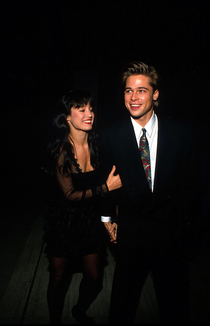 Brad Pitt i Jill Schoelen