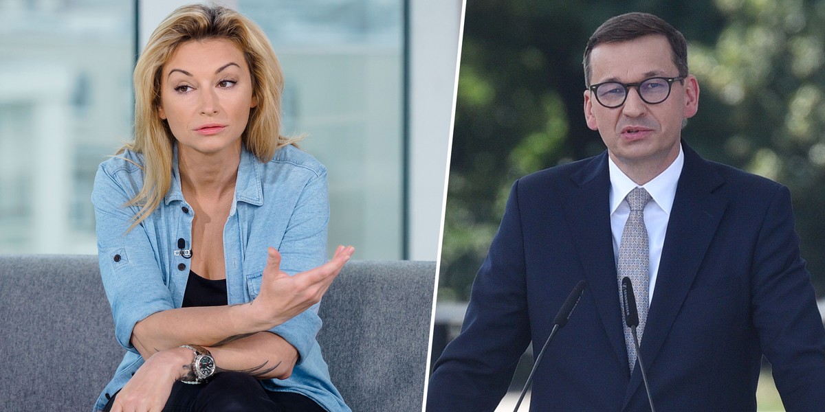 Martyna Wojciechowska krytykuje Mateusza Morawieckiego za żenującą liczbę wiz, jaką oficjalnie zgodził się przekazać afgańskim uchodźcom.