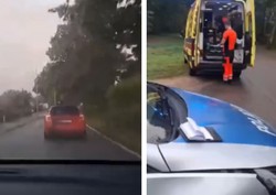 Na widok policji rzucił się do ucieczki. Szokujące, co działo się potem [WIDEO]