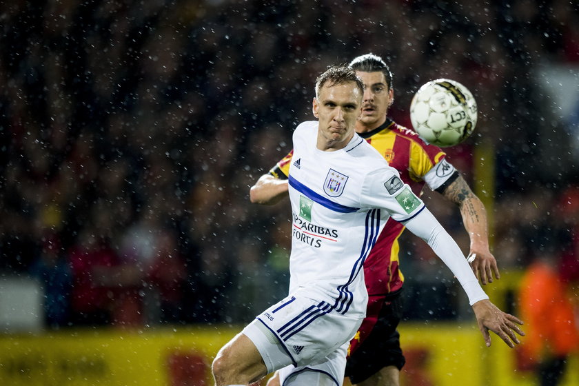 Łukasz Teodorczyk znów strzelił, ale Anderlecht Bruksela przegrał