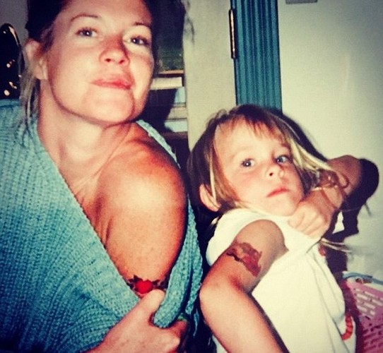 Melanie Griffith i mała Dakota Johnson