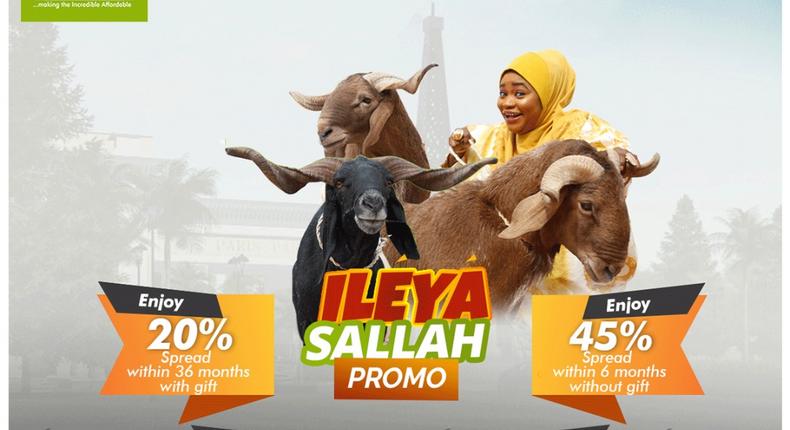 You stand a chance to get 3 rams in the Adron Ileya-Salah Promo