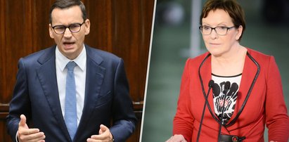 Kopacz powiedziała kilka zdań, Morawiecki się zagotował. Szybko się odgryzł