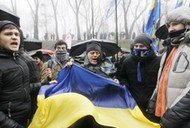 UKRAINE EU PROTESTS