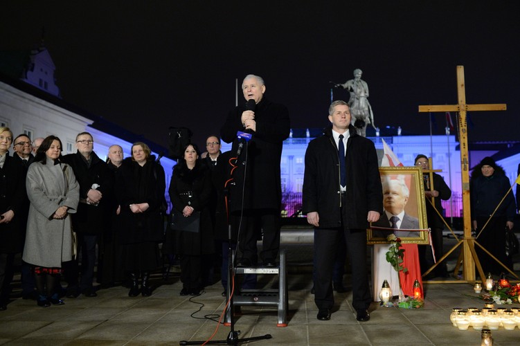 Prezes PiS Jarosław Kaczyński