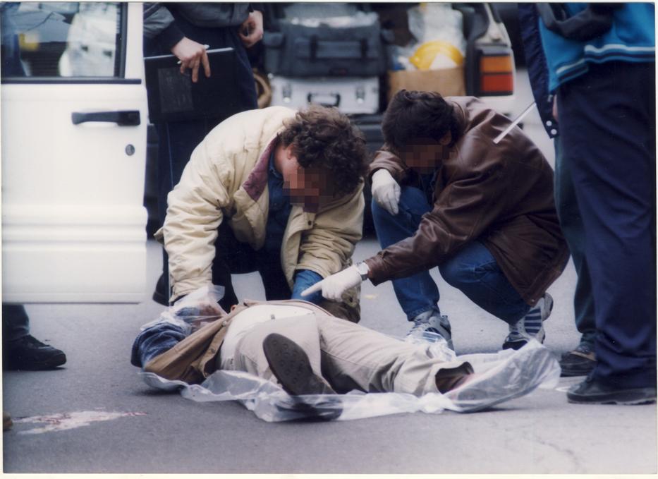Prisztás Józsefet 1996. november 1-jén gyilkolták meg Budapesten, a Ladik utcában/ Fotó: RAS-archívum