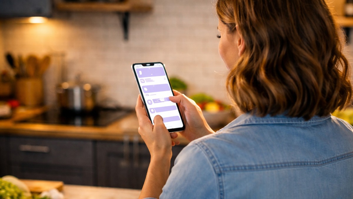 Viber prepiska, spremanje hrane