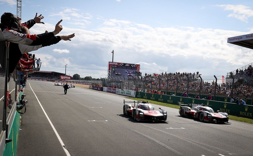 TOYOTA GAZOO Racing po raz czwarty z rzędu triumfuje w Le Mans