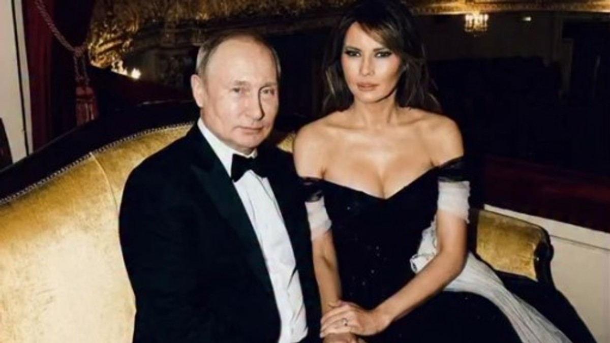 Veštačka inteligencija spojila Melaniju i Putina i Rusi tvrde da je rođena da im bude prva dama