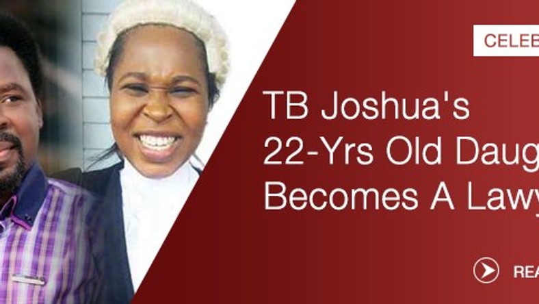 TB Joshua Meet SCOAN Prophet's 22-yrs old daughter who is ...