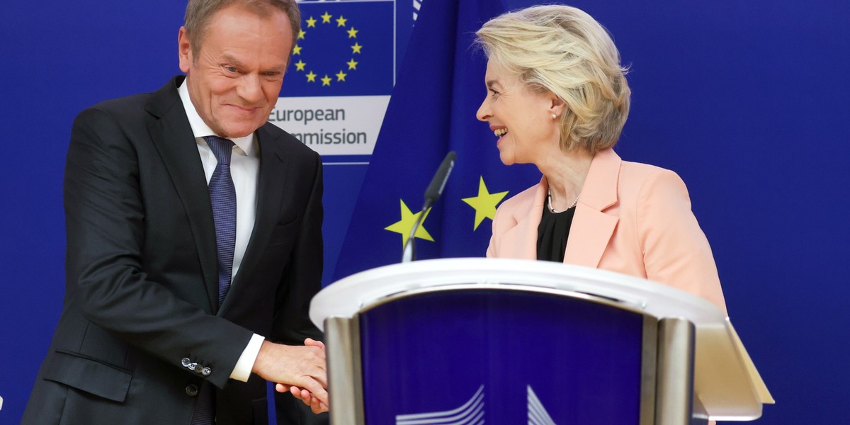 Donald Tusk po rozmowach z Ursulą von der Leyen przekazał, że pierwsze środki z KPO mogą wpłynąć już w grudniu