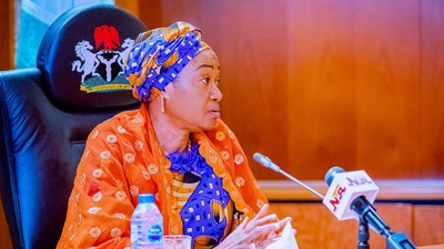 Nigeria's First Lady, Sen. Oluremi Tinubu. [Twitter:@DavidsOffor]