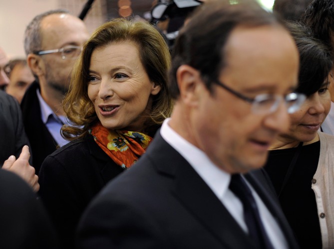 Valerie Trierweiler i Francois Hollande