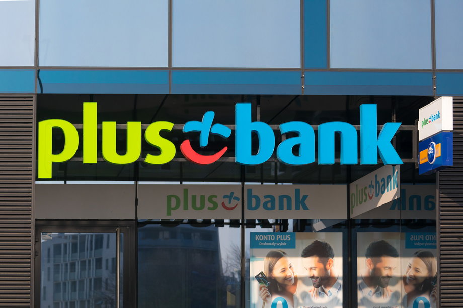 Jedna z placówek Plusbanku