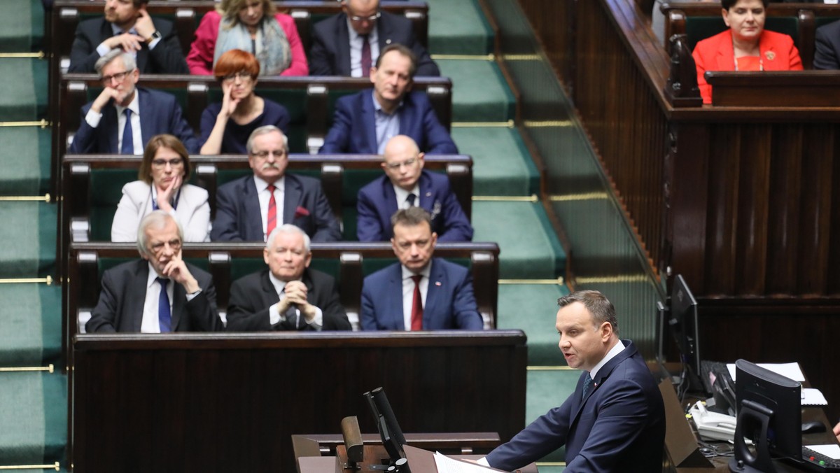 Andrzej Duda, Sejm, Zgromadzenie Narodowe