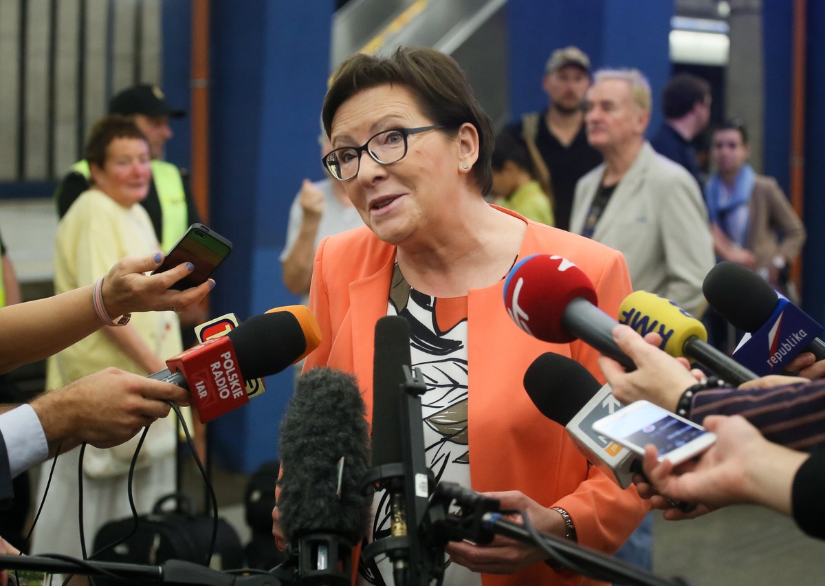 Premier Ewa Kopacz, fot. PAP/Paweł Supernak