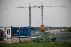 Jedna osoba zginęła w pożarze na budowie Muzeum Bitwy Warszawskiej