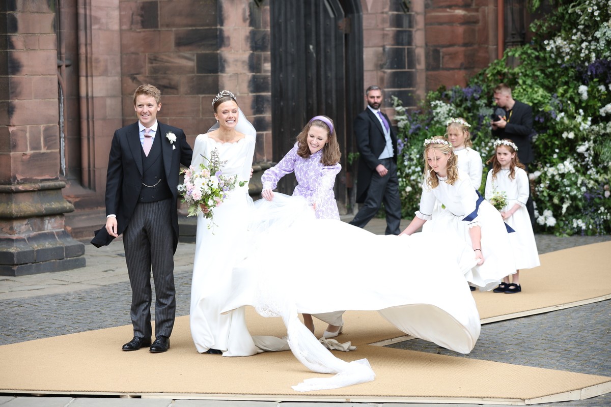 Ślub księcia Westminsteru Hugh Grosvenora z Olivią Henson
