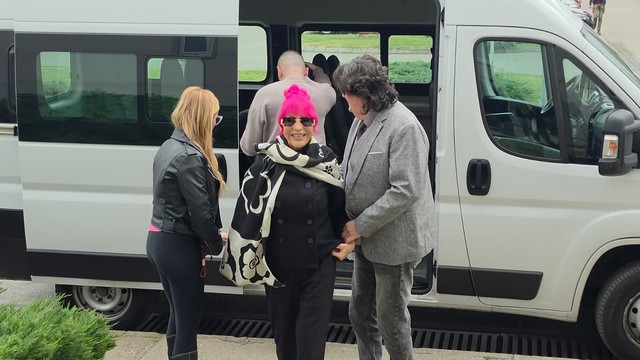 Zorica Brunclik stigla na snimanje "Pinkovih zvezda"