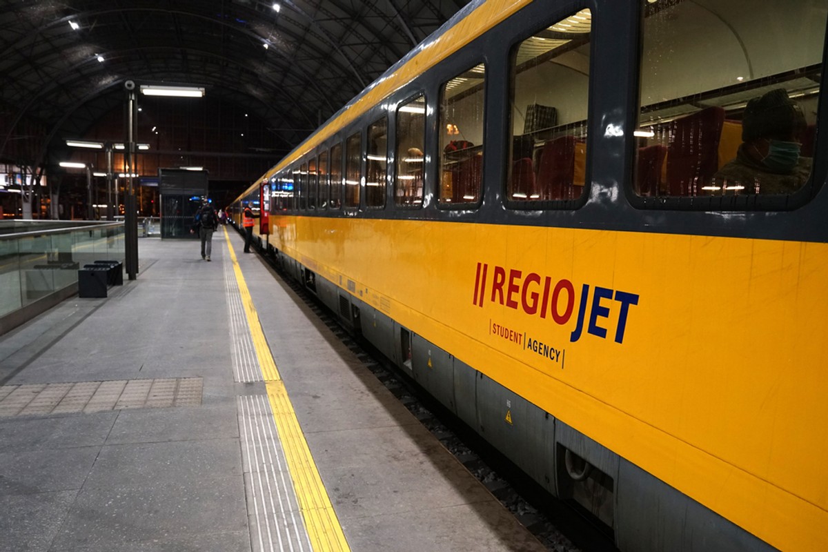 Pociągi RegioJet mogą w przyszłości obsługiwać połączenie Kraków-Gdynia