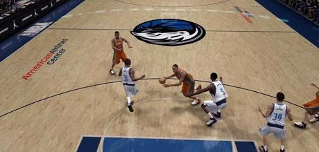 Screen z gry "NBA Live 07"