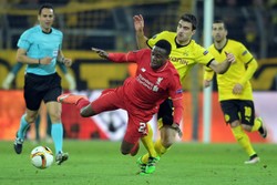 Liga Europy: Remis Borussii z Liverpoolem. Sevilla wygrała w Bilbao. WIDEO