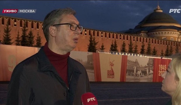 Vučić u Moskvi