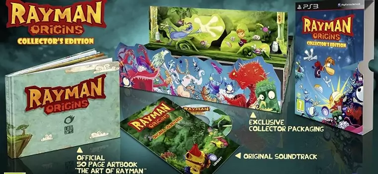 Rayman: Origins z edycją kolekcjonerską - niestety szału nie ma