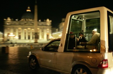 VATICAN-POPE-ARRIVAL