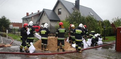 Brawo dzielni strażacy! Bronią nas przed zalaniem