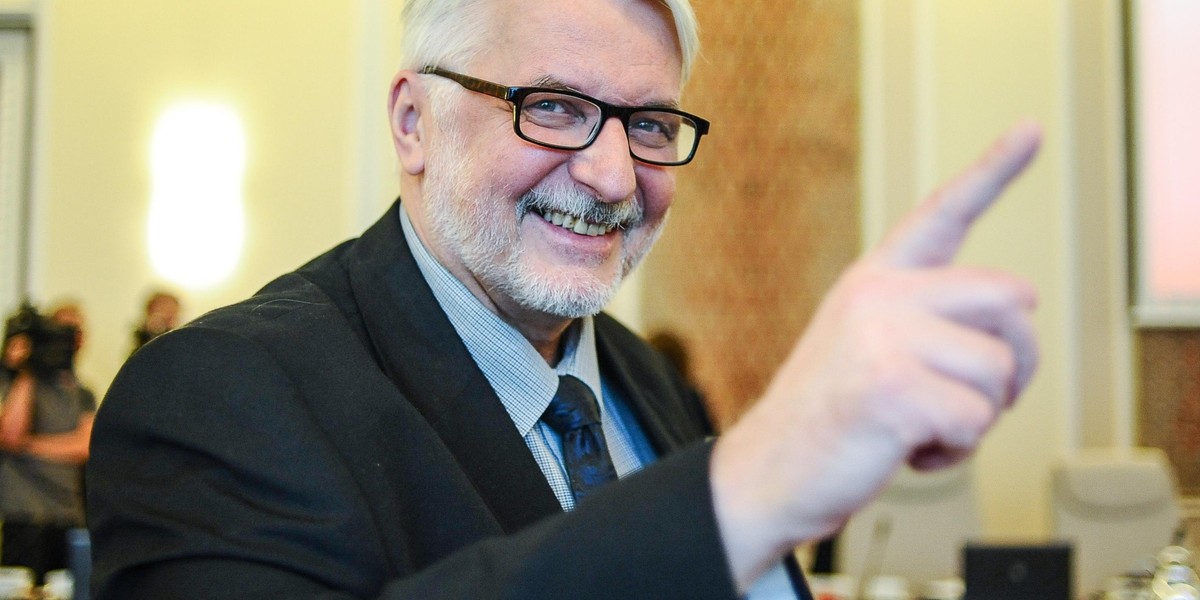 Waszczykowski nie chce powiedzieć co zrobił z nagrodą