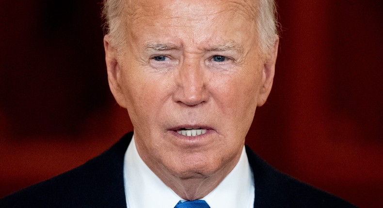 A new report includes details of Biden's irritability when being briefed each morning.Andrew Harnik/Getty Images