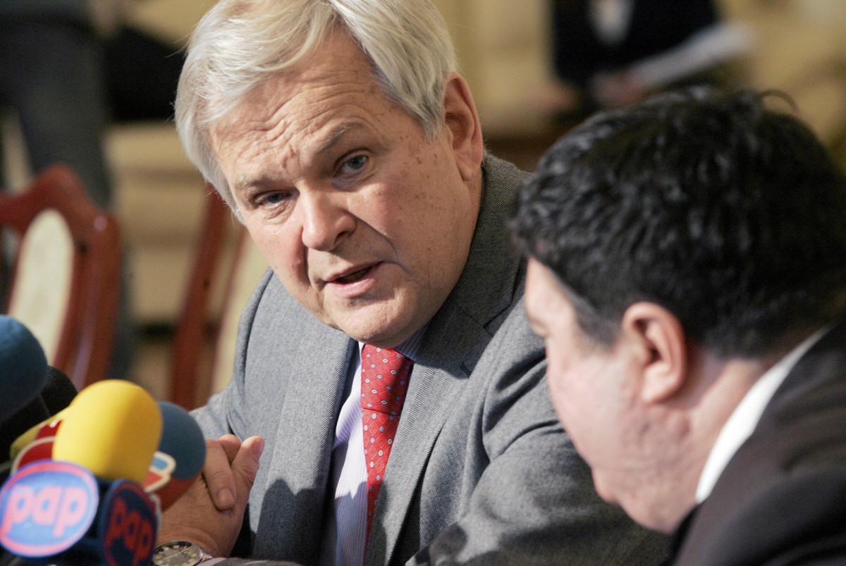 Konferencja prasowa ambasadora Rosji