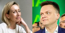 Anna Kalczyńska tłumaczy się ze "skoku w bok" Szymona Hołowni. Porównała marszałka Sejmu do...