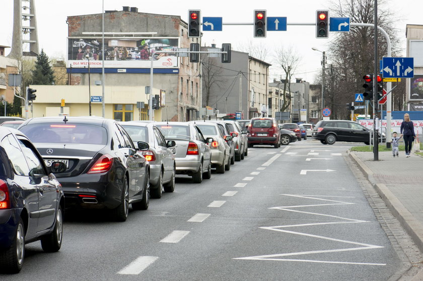 Katowice. Przebudowa skrzyżowania Armii Krajowej i Kościuszki