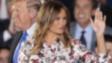 Sukienka Melanii Trump podzieliła jej fanów. "Jak z zasłony" czy piękna?