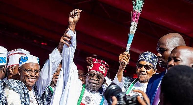 Bauchi stands still as Buhari, Tinubu flag off campaign