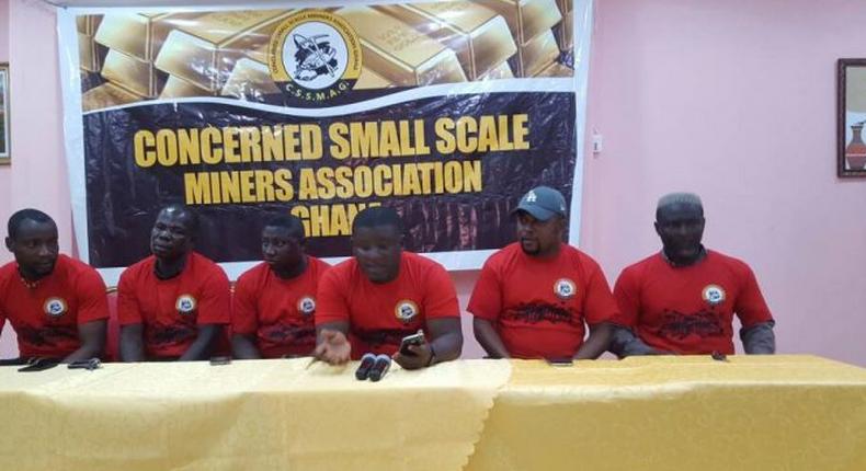 Concerned small scale miners