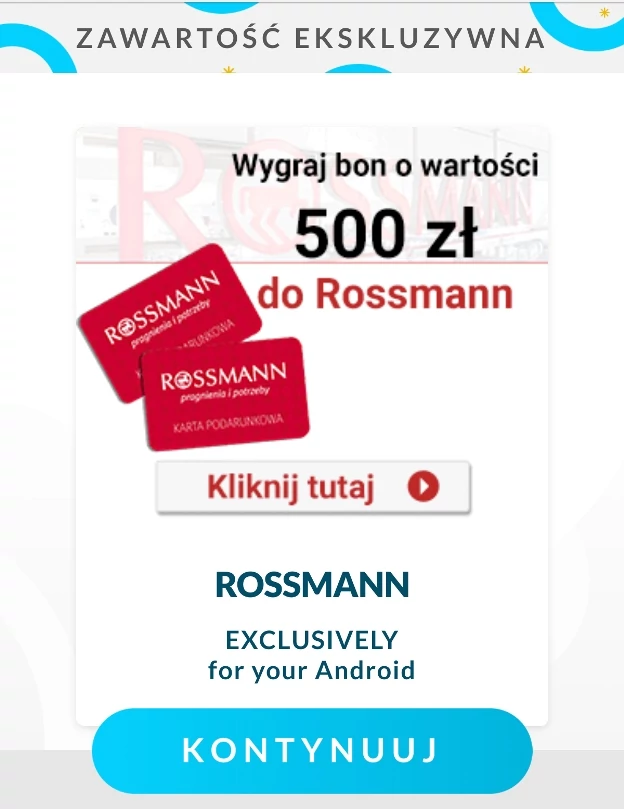 Nowe oszustwo w sieci - uważajcie na fałszywe bony Rossmanna
