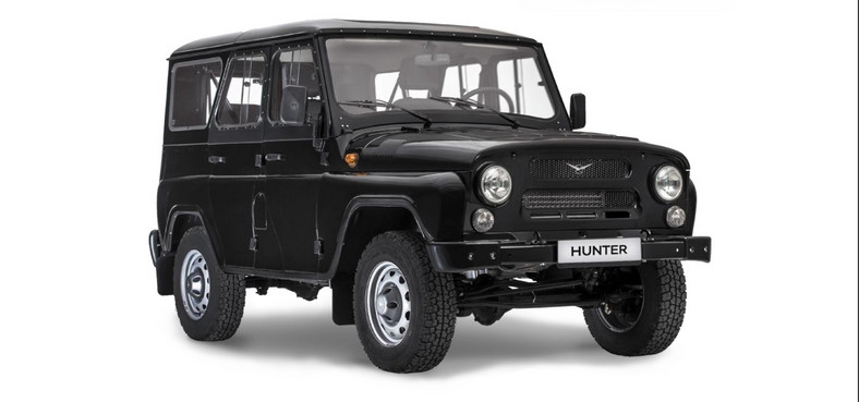 MIEJSCE 8.: UAZ Hunter: 195 cm wysokości