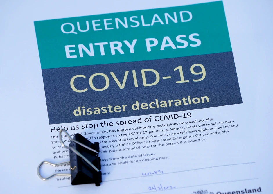 Propusnica za ulazak u Kvinslend