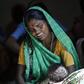 Indie Bilaspur fotografia zdjęcia płacz smutek